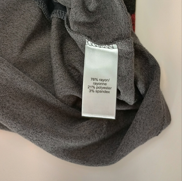 Maurices Women's Colorblock Sweater with Plaid Sleeves - Picture 4 of 6